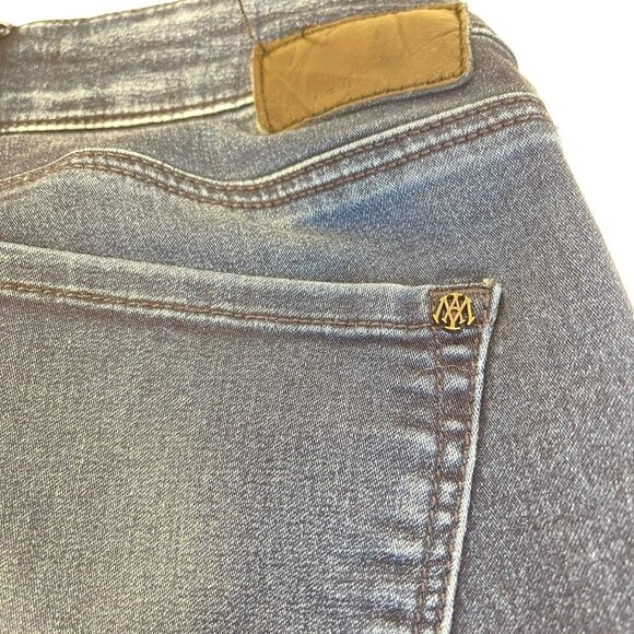 Mavi Carlotta Zipper Jeans Dark Blue - US 25 - Picture 8 of 14